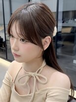 アビー(ABBEY3)&nbsp;顔周りレイヤー小顔レイヤー韓国レイヤーくびれレイヤーおくれ毛