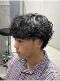 シャドウパーマルーズパーマ波巻きツイストスパイラルパーマ