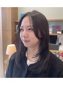 韓国風レイヤーカット
