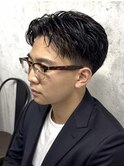 26. ビジネスカット/ニュアンスパーマ/メンズカット
