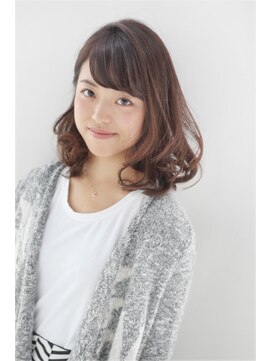 モッズ ヘア 新宿サウス店(mod's hair) ラフさと甘さが可愛いロブ