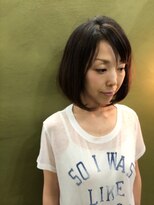 ヘアーサロン コルク(hair salon Kurk) 前下がりボブ