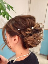 ロカット サロン(Roquat Salon)&nbsp;アップスタイルふわアレンジ【ヘアセット　立川/立川南/袴】