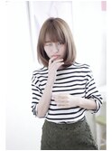 うるつや♪ナチュラルストレート ワンカールボブ