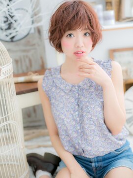 モッズヘア 上尾西口店(mod's hair) *mod's上尾*HAPPYオーラ◎くせ毛風SWEET小顔ショートｃ