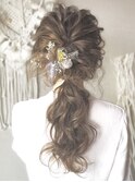 結婚式や二次会におすすめポニーテール