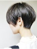 【ショート/フェザーショート、黒髪スタイル】tomo