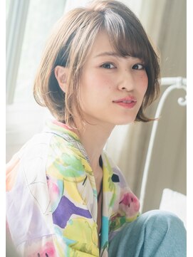 ブリッジ バイ ネオリーブ 綱島店(bridge by neolive) 《Bridge 綱島店》耳かけエアリーショートボブ