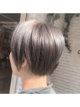 ネイビーグレージュ(ブリーチなし～×1)