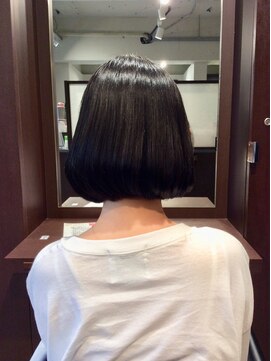 キュア 小岩店(cure) 【ナチュラル】矯正ストレートボブ