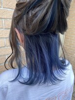 サロンドミルク 原宿(salon de MiLK)&nbsp;インナーアクセントブルー