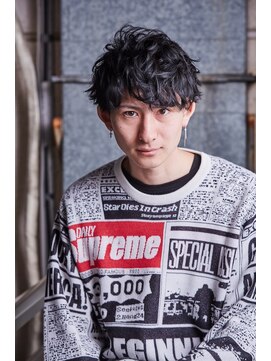 メンズサロンドットリアン(dot. lien) 【men’s salon dot. Tokyo】王道マッシュ×ランダムパーマ