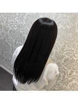 イーチ ディー ヘアーアンドトータルビューティー(each dee hair&total beauty)&nbsp;【藤本　麻衣】艶感黒髪/暗髪/就活style☆/ストレートヘア