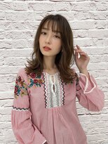 オーロ 西宮店(ORO) 大人かわいいレイヤースタイル