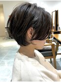 ミニウルフテラコッタデジタルパーマショートヘアが得意★