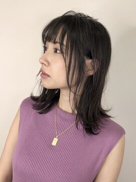 マーシュ(marshu) 【marshu OSAKA Style】透け感×外ハネロブ