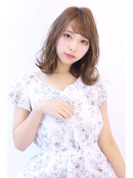 オーロ 宝塚店(ORO) 20代30代40代50代ショコラベージュボブルフカールベビーバング