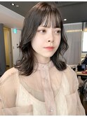 10代20代透明感カラー/顔まわりカット