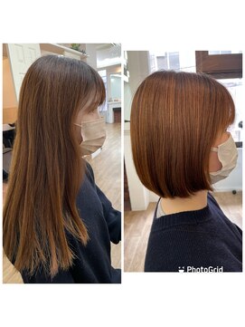 アメリ(Ameri) -Ameri-ミニボブ × 藤川オリジナル美髪ストレート