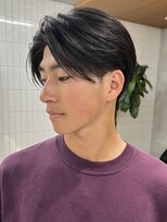 センターパート/ニュアンスパーマ