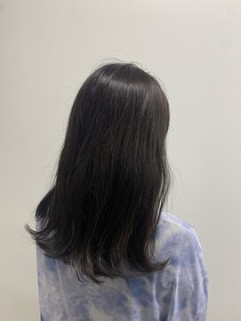 フォンド 津田沼(fond.) 斜めバング/グレージュカラー/デザインカラー/津田沼駅