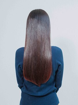 エクファ ヘア リゾート 大津 瀬田店(ex-fa hair resort) イメチェンハッシュカットフルバンク似合わせレッドブラウン