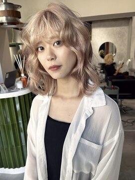 クペウ アエレ(cope'u aele) peach blond