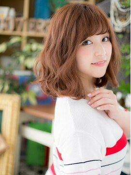 カバーヘア ブリス 大宮西口(COVER HAIR bliss) ■アディクシーカラーで明るめピンク☆大宮20代30代40代