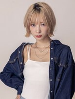 ブリング バイ スノードロップ 吉祥寺(BRING by Snowdrop)&nbsp;イメチェン/ホワイトブロンド/外ハネボブ/美髪/吉祥寺