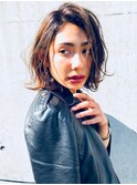 ★大人可愛いモテ髪20代30代40代くびれヘア外ハネボブ