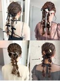 お呼ばれヘアセット