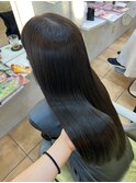 20代30代40代大人可愛い髪質改善カラー艶感ストレート透明感