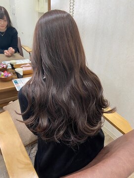 ネウィ ジャム 町田(newi JAM) 大人かわいいエギョモリ ミルクティーブラウン ひし形シルエット