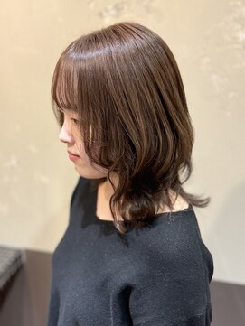 ヘアーメイク アチャ(hair make accha) 黒髪/ボブルフ/ネビージュ/小顔/ワンレン/観音寺/髪質改善/前髪