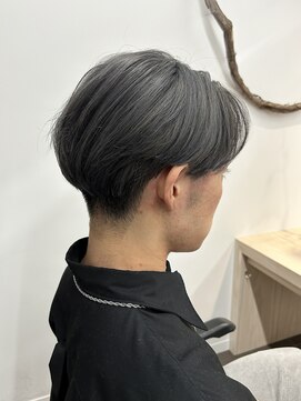 サロンドジョー(salon de joe) メンズカットマッシュショートスパーキーショートセンターパート