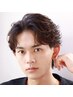 【学生割引10%オフ】カット+パーマ￥ 13365［フェザーパーマ/ニュアンスパーマ
