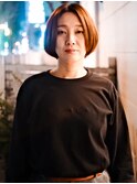 乾かすだけで決まるマッシュルームボブ