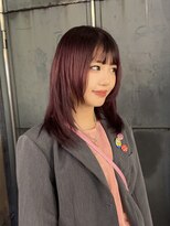 ルフレ 新宿本店2nd(Reflet)&nbsp;ピンクベージュ/ミディアムヘア