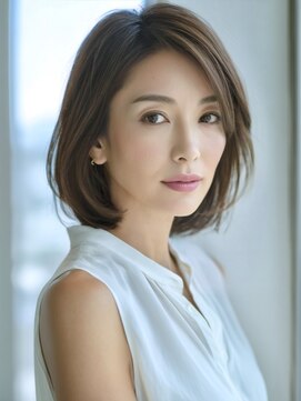 アルトリスト(Altruist Aging×HAIR&SPA) ★ダークアッシュ大人ガーリーボブ着物似合わせカット/髪質改善