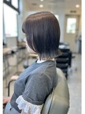 ぱつボブ