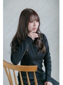 透明感たっぷりシアグレージュ×柔らかレイヤー