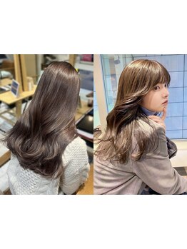 艶髪を叶え、持続力の高いトリートメントを厳選◎カットカラートリ\10500～【門前仲町/髪質改善】