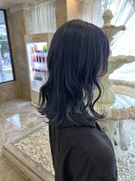 シャンティ 平岸店(Shanti) ○ブリーチカラー/ブルーブラック/ブルーグレー○菅野裕太