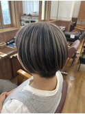 《TOPHAIR 中庄店/きゃん》アンブレラカラー×フォギーベージュ