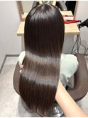 縮毛矯正 艶髪ストレート