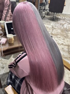 メゾン 心斎橋店(Maison) ピンク×シルバー（2ブリーチ~）