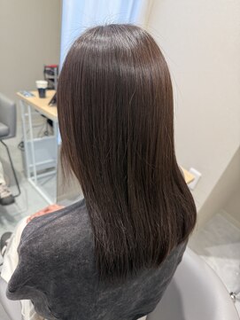 ナチュラルストレート