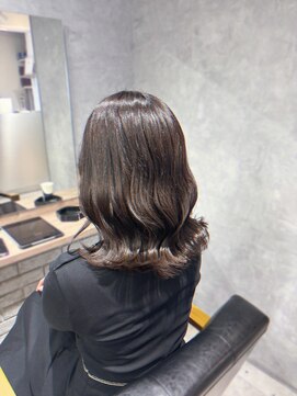 ブラウンウェーブミディアム