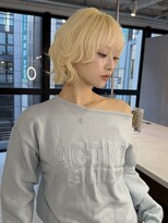 ノアル 大宮店(NOAHL)&nbsp;レイヤーボブ／ブロンド　M