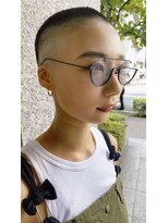 ミモザワークス(Mimosa Works) ミヤザキスタイル 20代30代40代 黒髪刈り上げハンサ ムショート